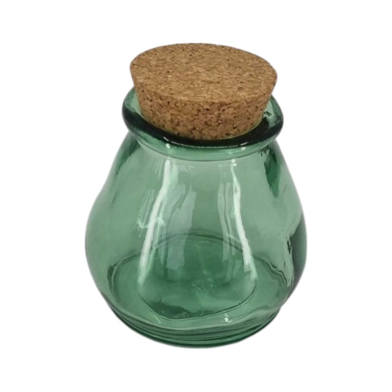 soñho Baja Vorratsglas mit Korkdeckel 380 ml grün