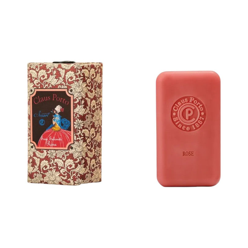 Claus Porto SMART ROSA Mini Seife, 50 g