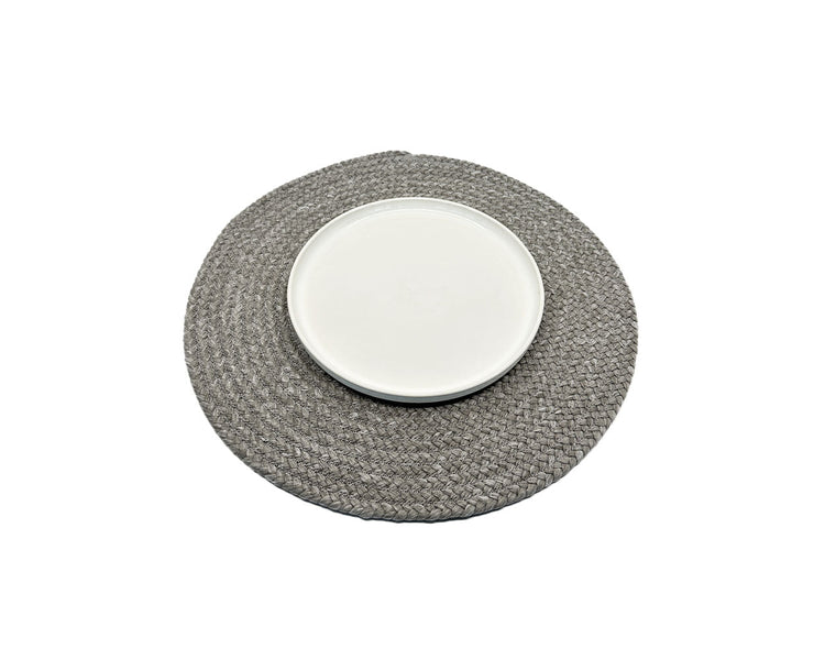soñho Redondo Tischset rund, grau