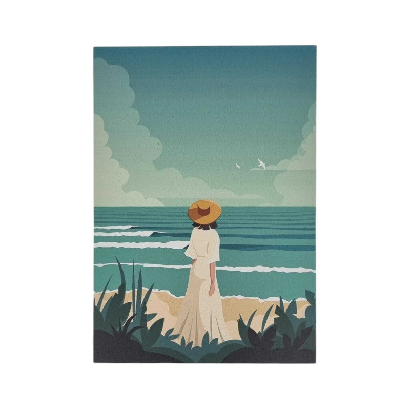 soñho Na Praia Postkarte