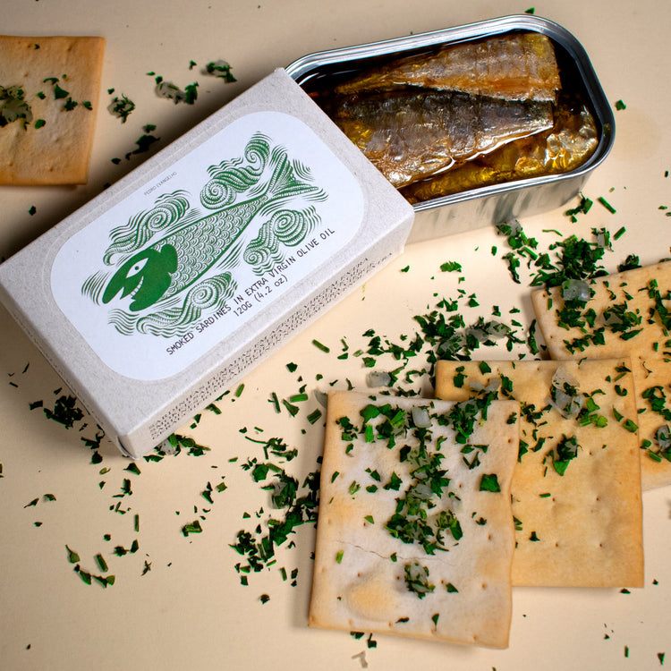 Jose Gourmet Geräucherte Sardinen in nativem Olivenöl, 120 gr