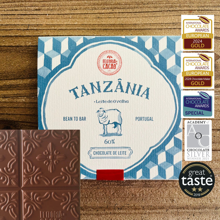 Feitoria do Cacao Tanzania Milchschokolade 60%