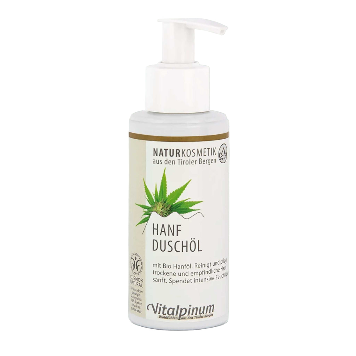 Unterweger Hanf Duschöl, 140ml