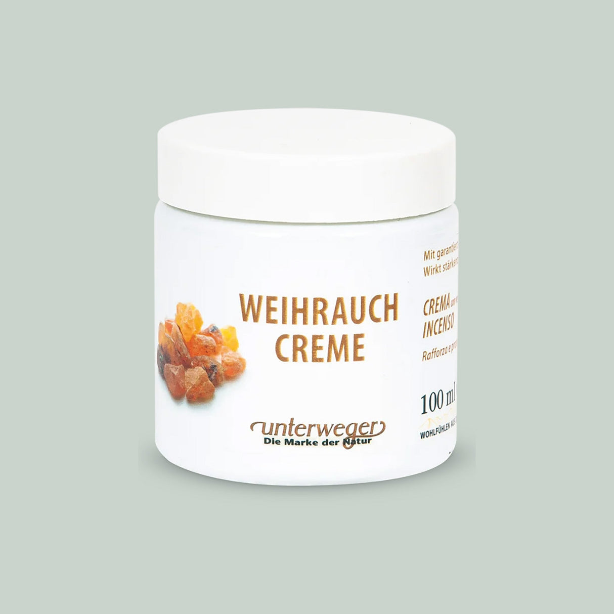 Weihrauch Creme Unterweger – Naturkosmetik mit Weihrauchextrakt, stärkende & hautschützende Pflege