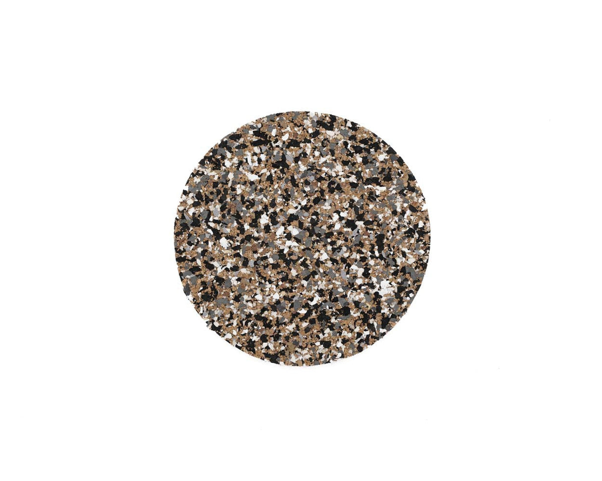 soñho Oceano Kork Topfuntersetzer Ø 22 cm schwarzgrau