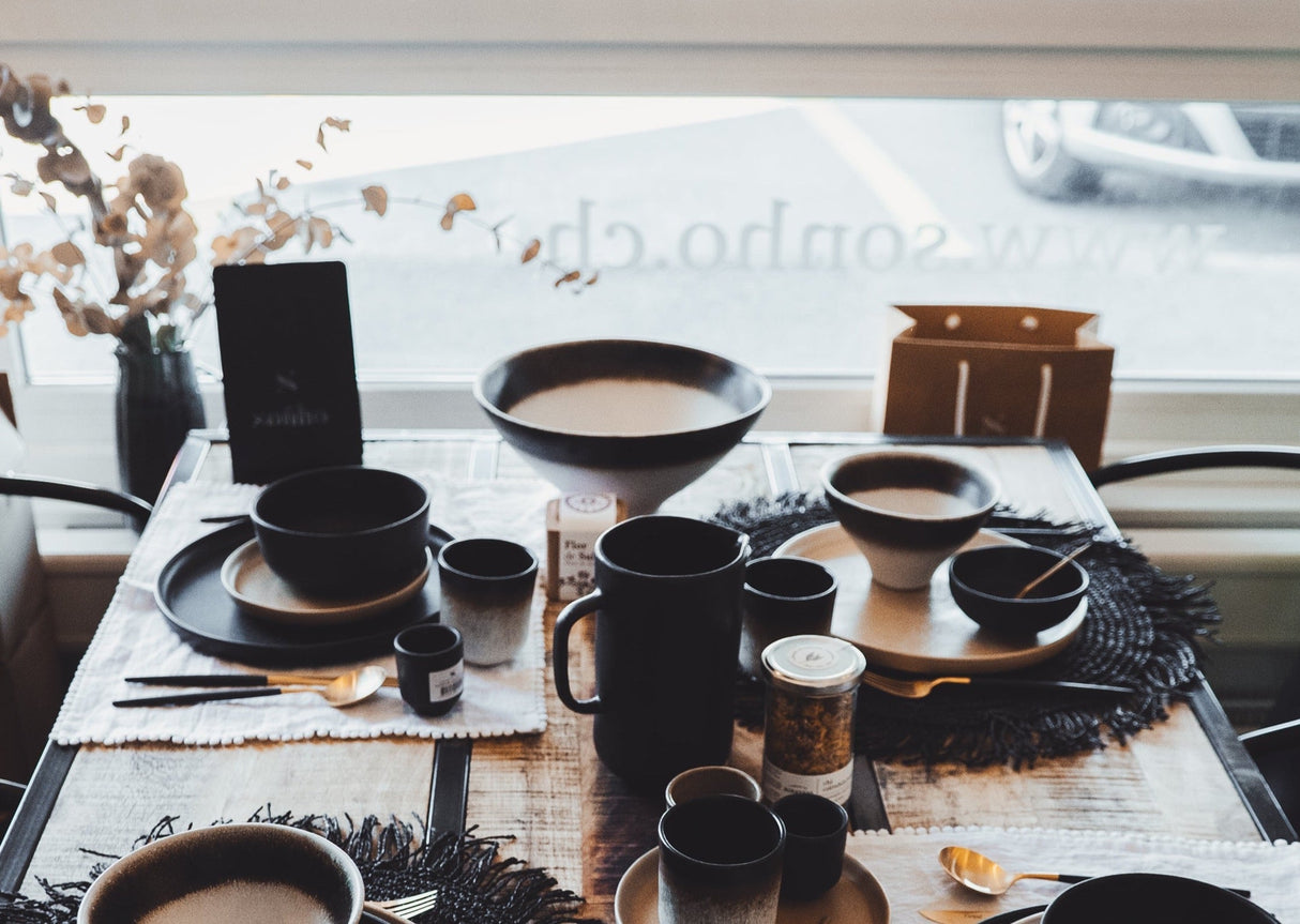 sonho Tisch mit Noite Minischale