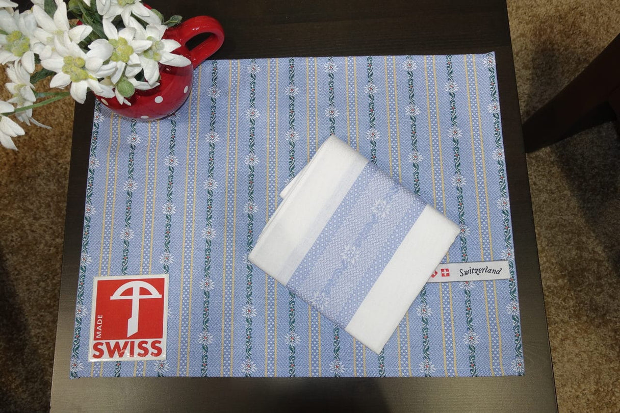 Edelweiss Stoff Original – Toggenburger Textiltradition