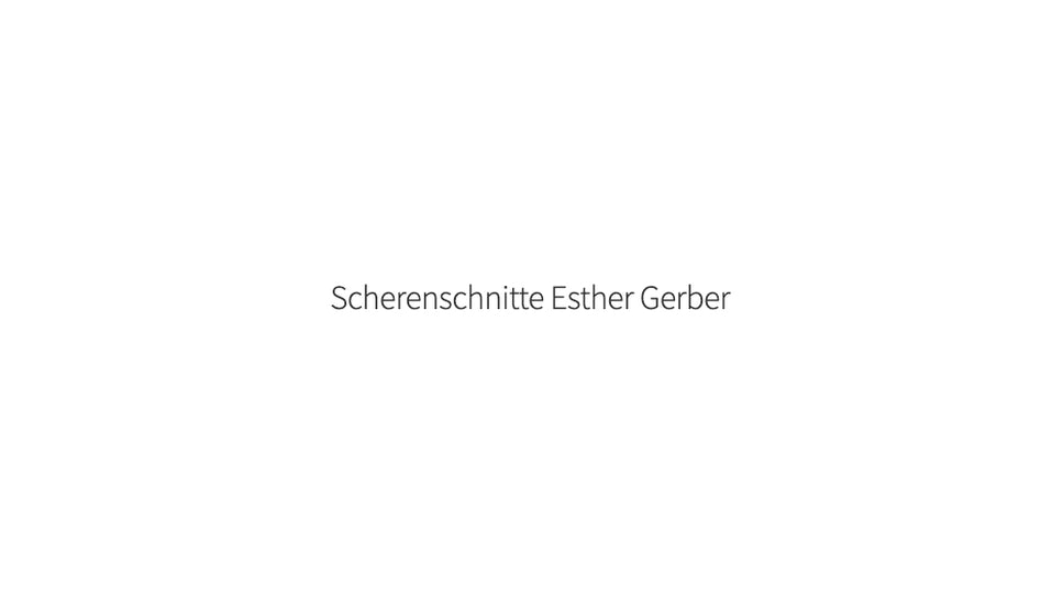 Esther Gerber Scherenschnitte