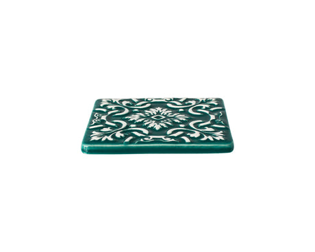 Companhia Atlântica Azulejo Verde-Esmeralda Untersetzer 10 cm