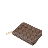 ROSSIS Money 1 Flechtoptik, Espresso