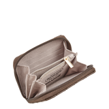 ROSSIS Money 1 Flechtoptik, Espresso