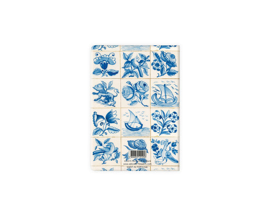Azulejos Simbolos A6 Notizheft