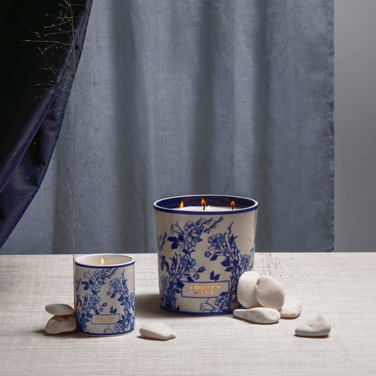 Duftkerze Portus Cale - Gold & Blue