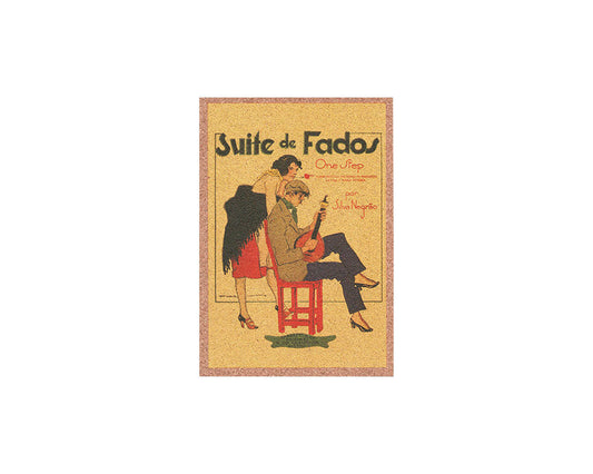 Suite de Fados Postkarte Kork