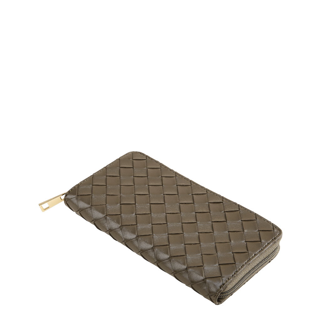 ROSSIS Money 5 Flechtoptik, Olive