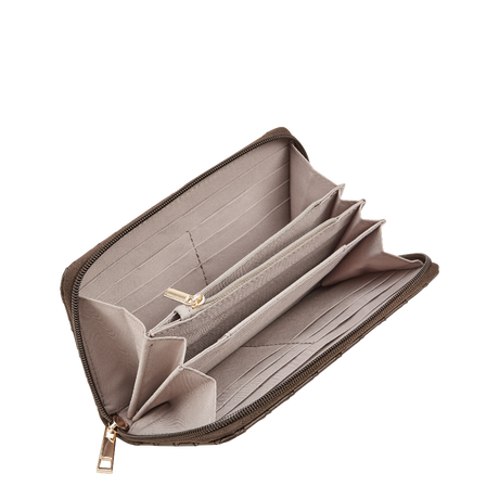 ROSSIS Money 5 Flechtoptik, Espresso