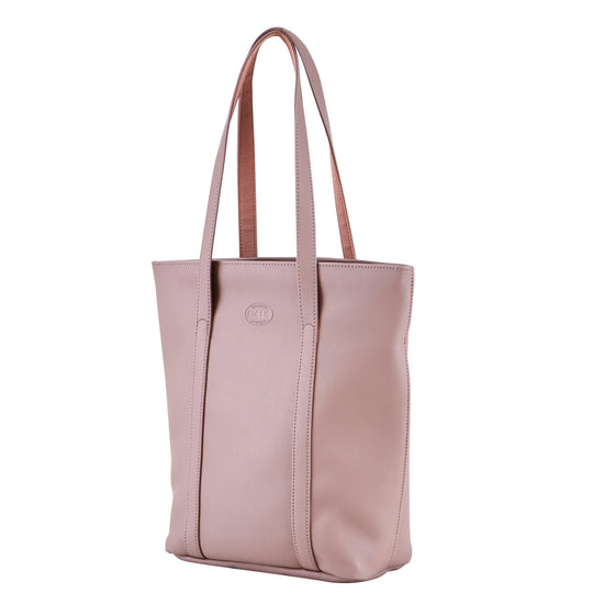 Rosa Shopper in Hochformat