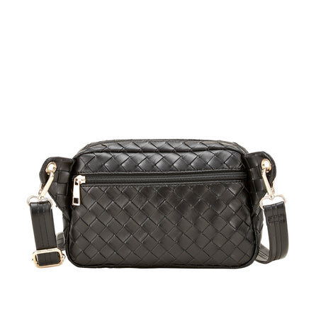 ROSSIS Aline Flechtoptik, Black