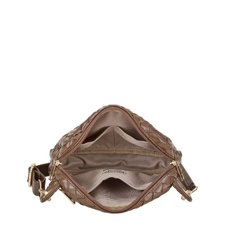 ROSSIS Aline Flechtoptik, Espresso