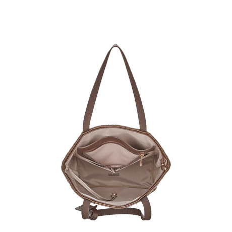 ROSSIS Emily Flechtoptik, Espresso