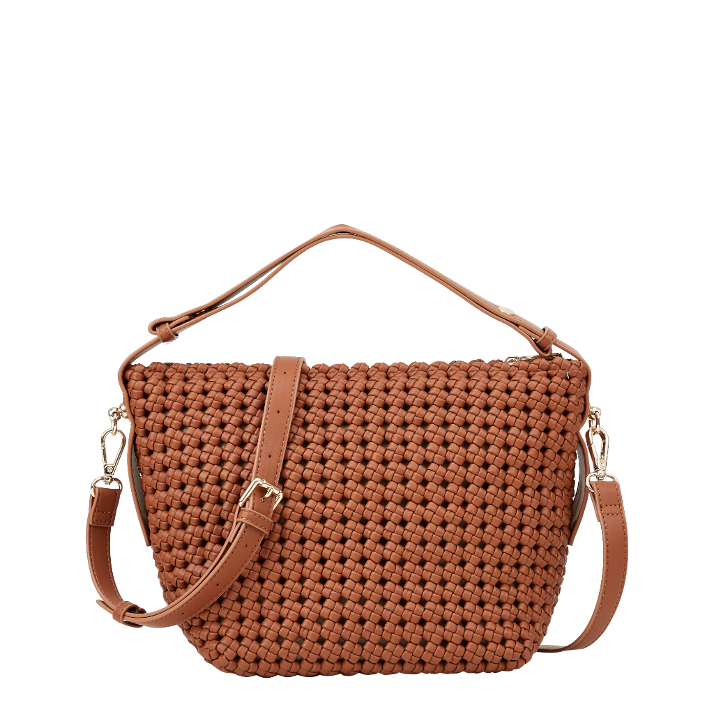 ROSSIS Charlotte Handgeknotet, Camel