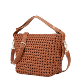 ROSSIS Charlotte Handgeknotet, Camel