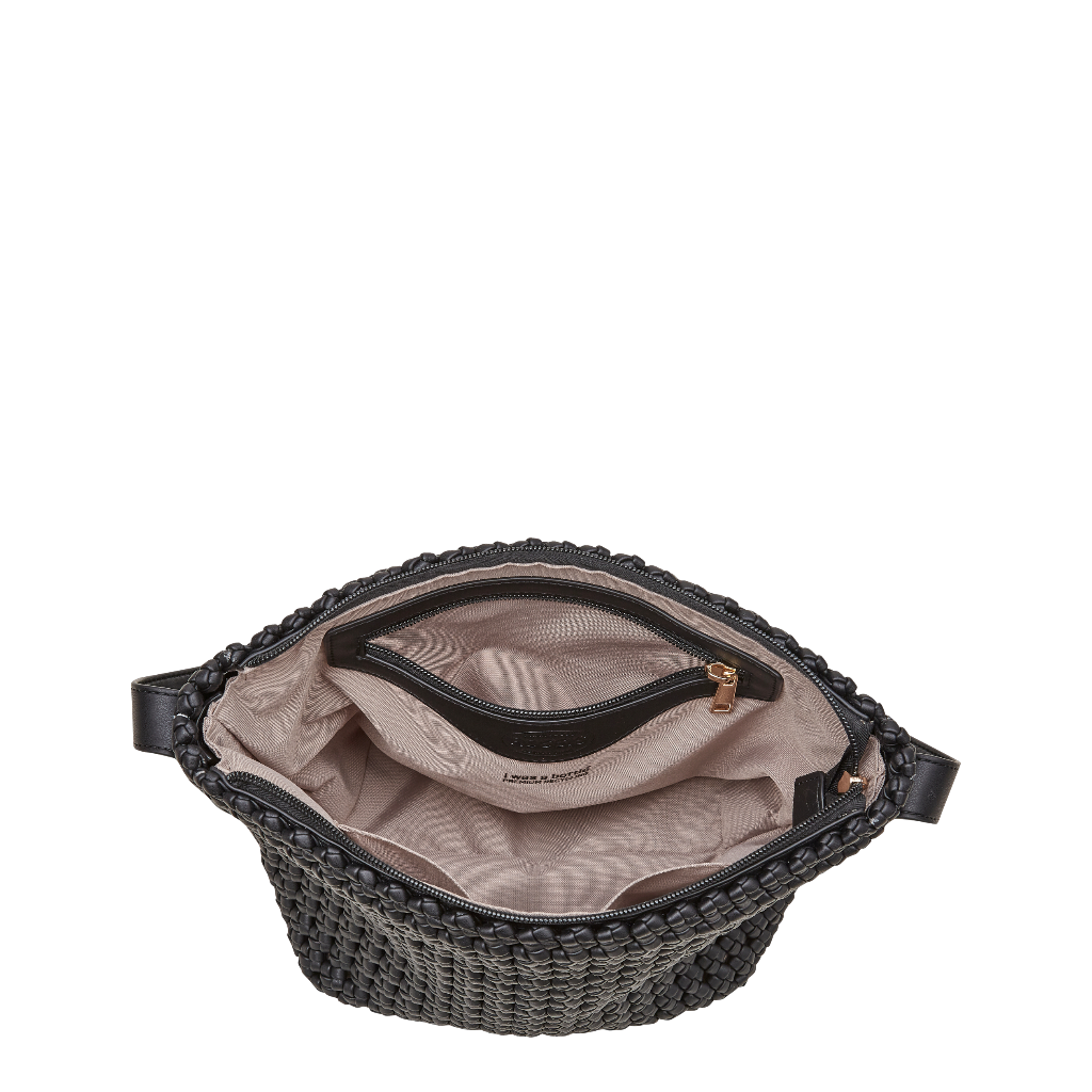 ROSSIS Charlotte Handgeknotet, Black Night