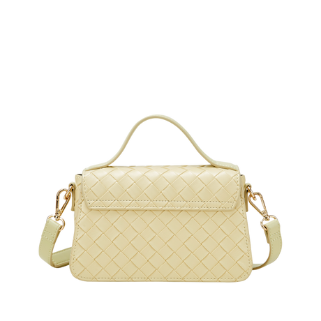 ROSSIS Martha Flechtoptik, Butter Yellow