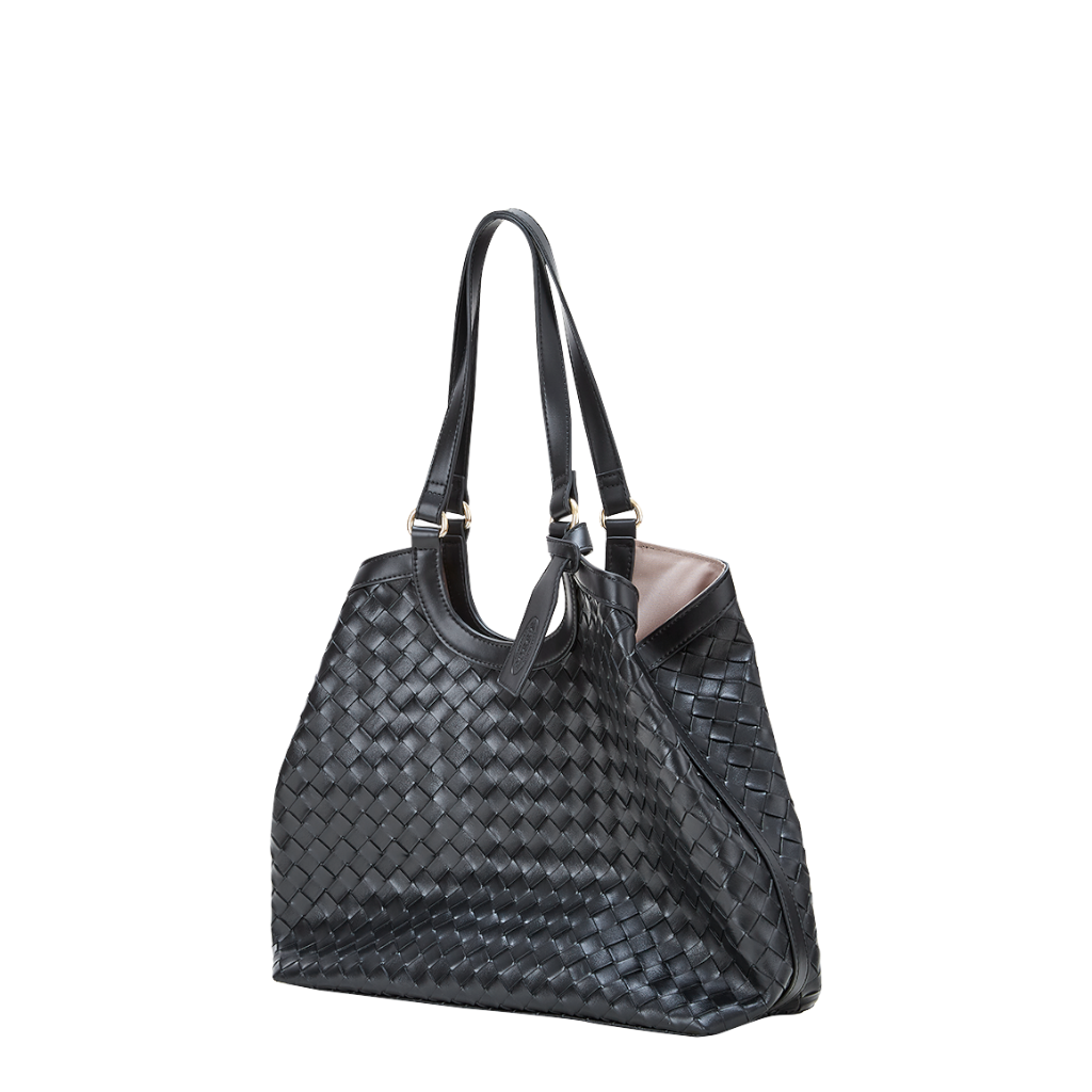 ROSSIS Laura Flechtoptik, Black