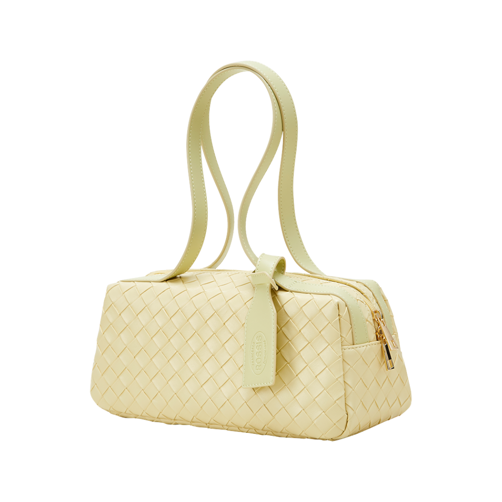 ROSSIS Viola Flechtoptik, Butter Yellow