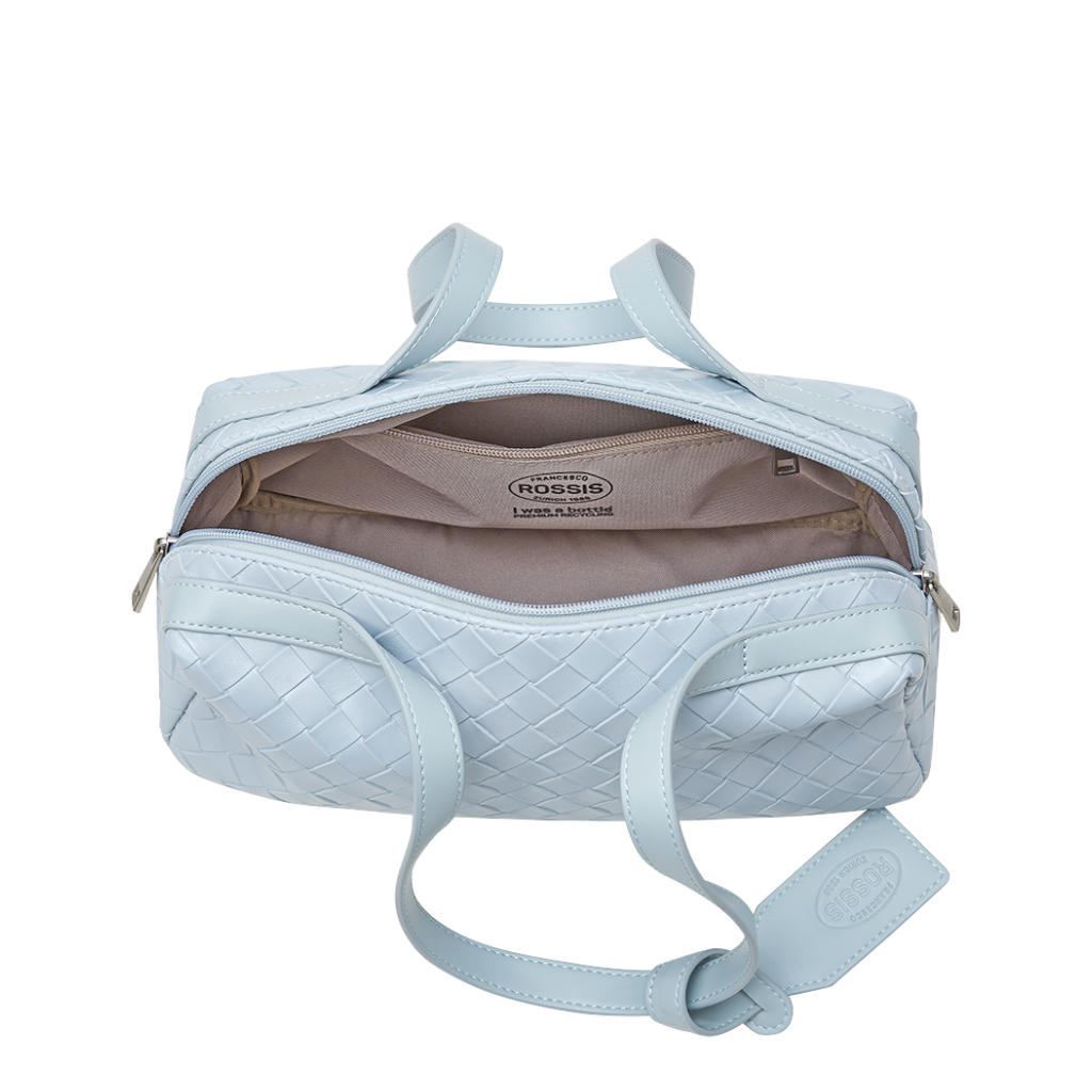 ROSSIS Viola Flechtoptik, Cloud Blue