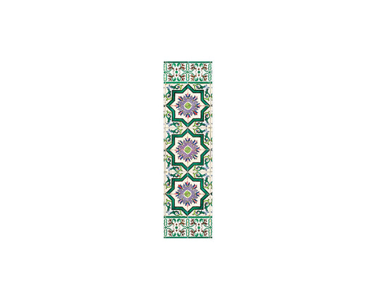 Azulejos Flor Lesezeichen