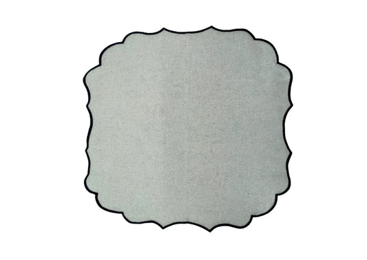 Aida Home Belmonte Stoffserviette 45 x 45 beige-schwarz