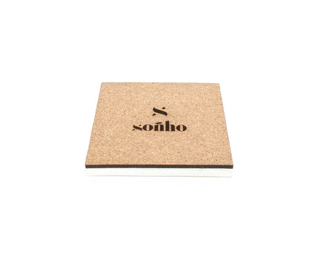 soñho Azulejo Boho Quatro Flores Untersetzer 10 cm