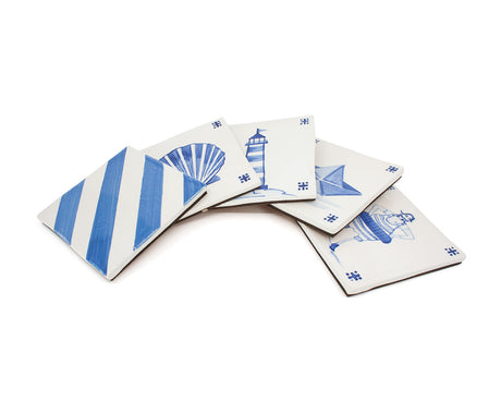 soñho Azulejo Azul Real Untersetzer 13 cm