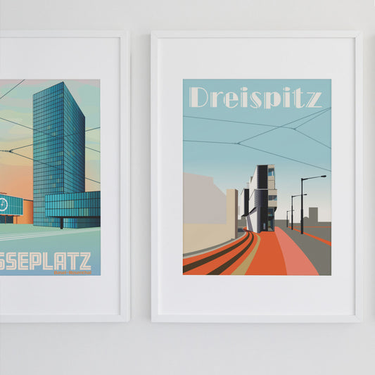 s.wert DIN A2 Poster Basel Dreispitz