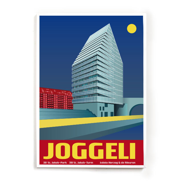 s.wert Postkarte Basel Joggeli