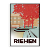 s.wert DIN A2 Poster Basel Riehen