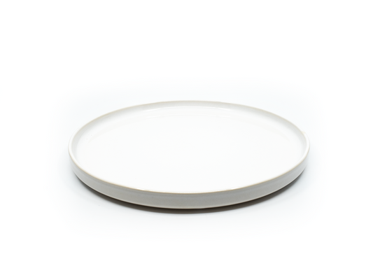soñho Branco Teller gross Ø 26 cm weiss glanz