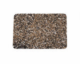 soñho Dunas Kork Tischset 4er Set schwarzgrau