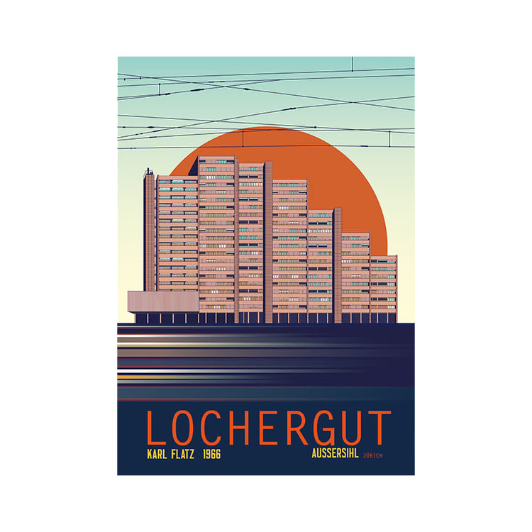 s.wert Postkarte Zürich Lochergut