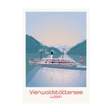 s.wert Poster Luzern Vierwaldstättersee, A2
