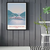 s.wert Poster Luzern Vierwaldstättersee, A2