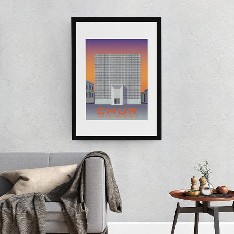 s.wert Poster Aargau Baden Landvogteischloss, A3