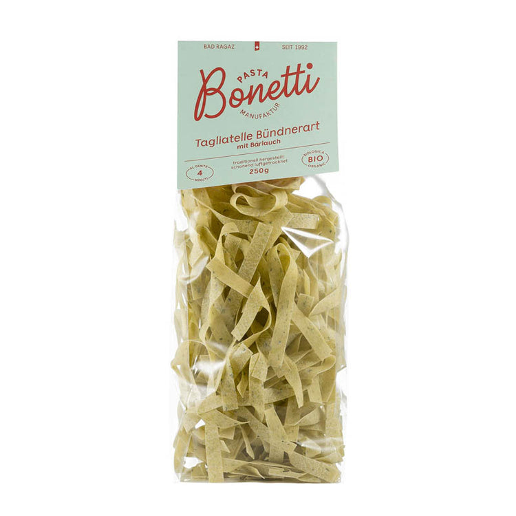 Bonetti Bio Tagliatelle (10mm) Bärlauch, 250g