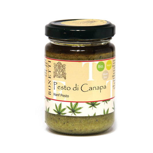 Bonetti EU-Bio Pesto di Canapa - Hanf Pesto, 130g