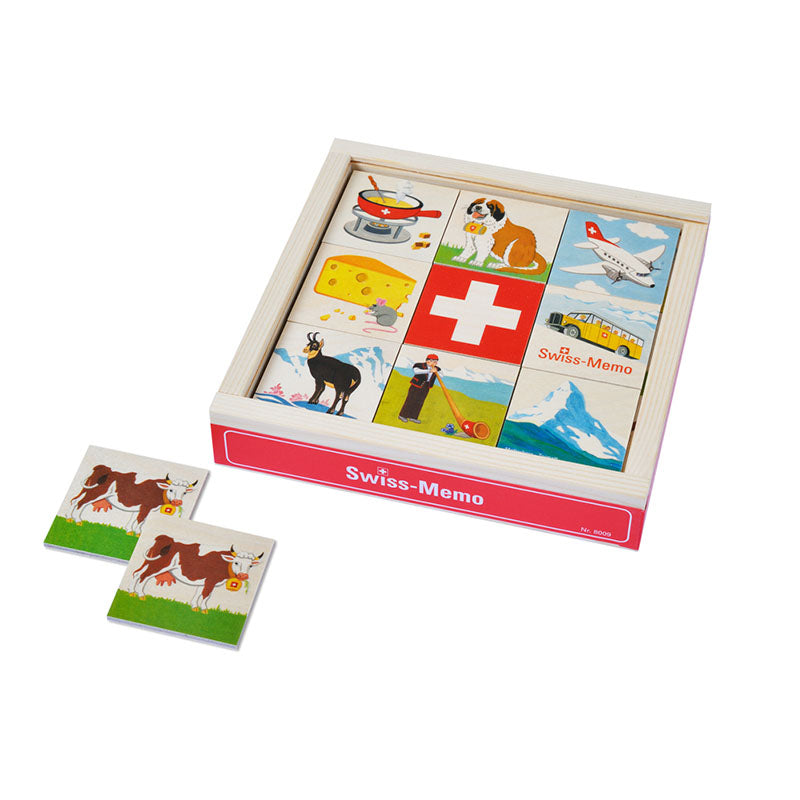 Legespiel Memo Swiss