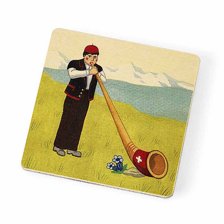 Atelier Fischer Magnet Swiss Standart - Alphorn