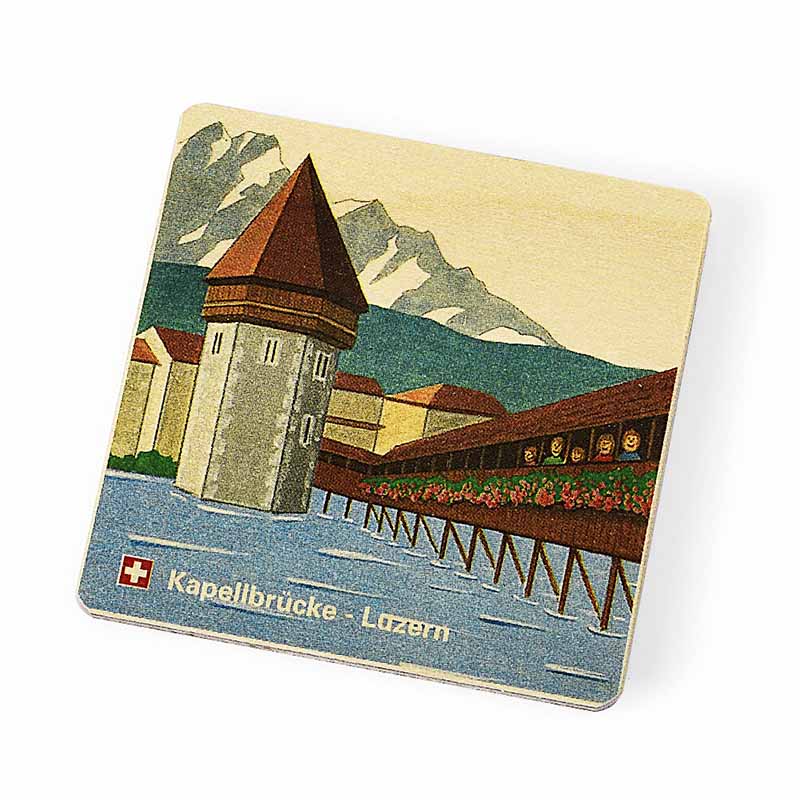 Magnet Swiss Tourist - Kapellbrücke