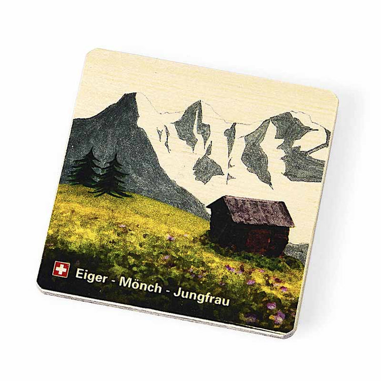 Atelier Fischer Magnet Swiss Tourist - Eiger, Mönch, Jungrau